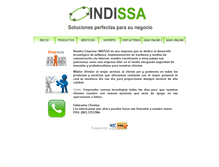 Tablet Screenshot of indissa.com